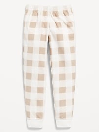 L'image numéro 1 présente Pantalon de pyjama style jogging en micromolleton pour fille