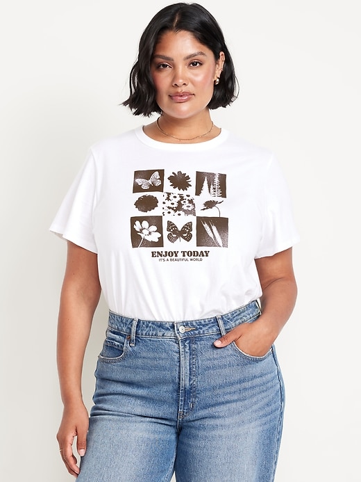 Image number 7 showing, EveryWear Crew-Neck Graphic T-Shirt