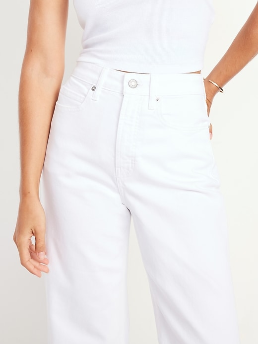 Image number 8 showing, Extra High-Waisted Wide-Leg Jeans