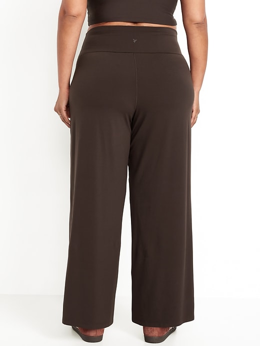 Image number 7 showing, High-Waisted StudioSmooth Wide-Leg Pants