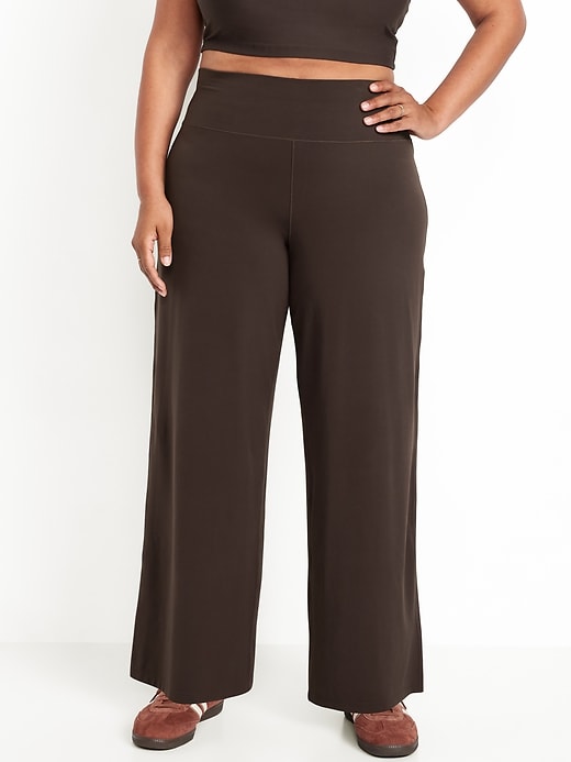 Image number 6 showing, High-Waisted StudioSmooth Wide-Leg Pants