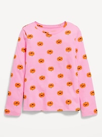 L'image numéro 1 présente T-shirt ultra-doux à manches longues à imprimé pour Fille