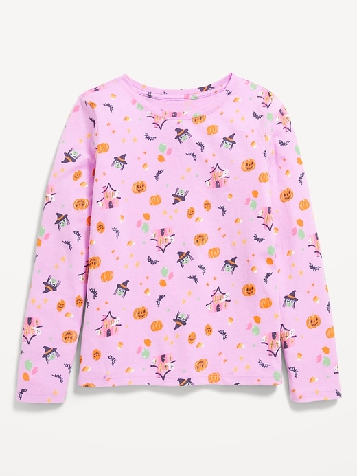 L'image numéro 1 présente T-shirt ultra-doux à manches longues à imprimé pour Fille