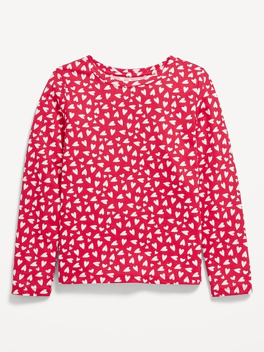 L'image numéro 1 présente T-shirt ultra-doux à manches longues à imprimé pour Fille
