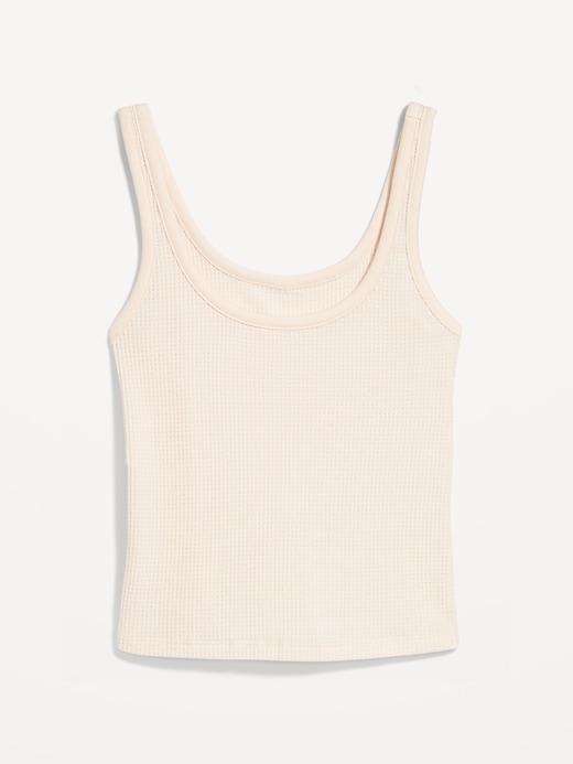 L'image numéro 6 présente Camisole de pyjama douillet gaufré