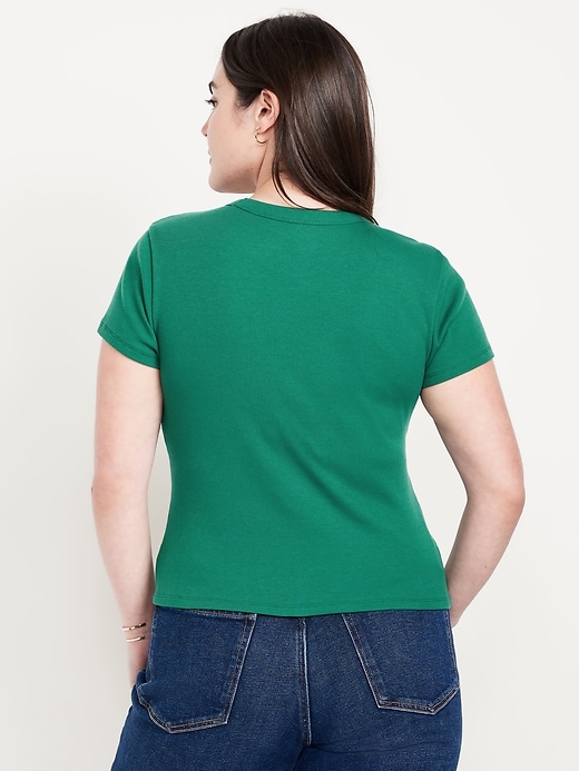 Image number 5 showing, Snug Crop T-Shirt