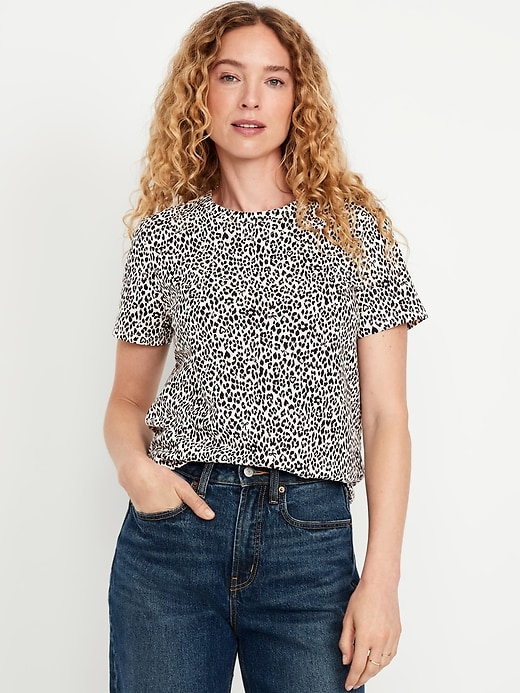 Image number 1 showing, EveryWear Crew-Neck T-Shirt