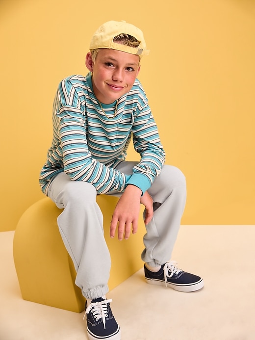 View large product image 1 of 3. Dynamic Fleece Baggy Jogger Sweatpants for Boys