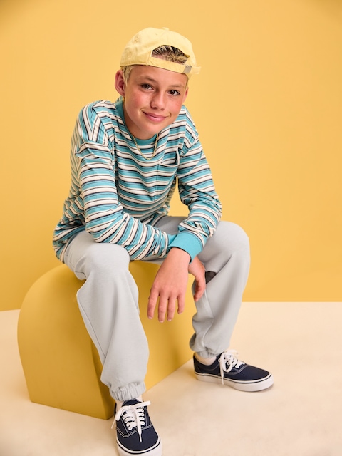 Dynamic Fleece Baggy Jogger Sweatpants for Boys - Gray