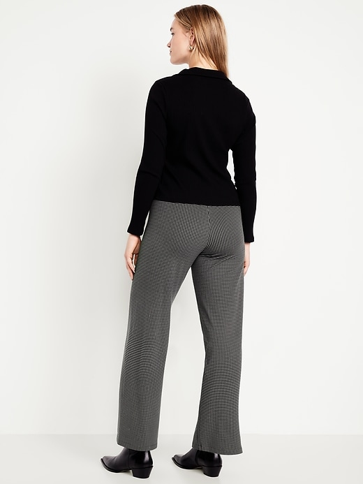 Image number 6 showing, High-Waisted Fashion Wide-Leg Leggings
