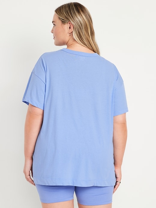 Image number 4 showing, Oversized EveryWear Tunic T-Shirt