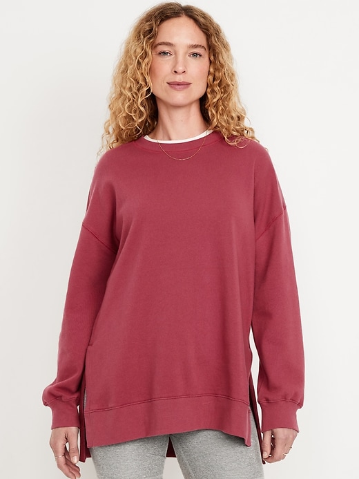 Image number 1 showing, SoComfy Relaxed Tunic Sweatshirt