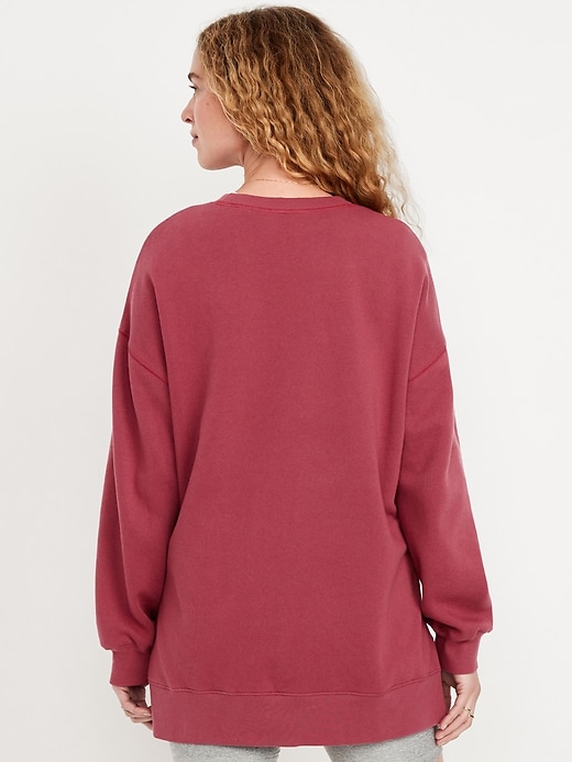 Image number 2 showing, SoComfy Relaxed Tunic Sweatshirt