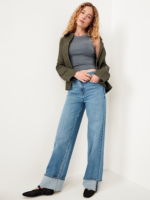 Image number 3 showing, Snug Crop Tank Top