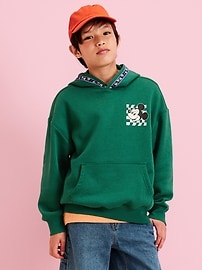 Image number 1 showing, Old Navy x Disney© Mickey Mouse Oversized Pullover Hoodie for Boys