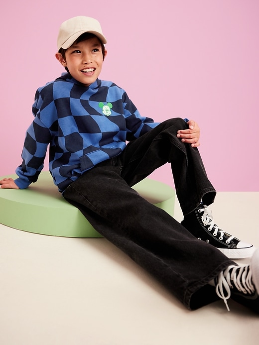Image number 3 showing, Old Navy x Disney© Mickey Mouse Oversized Pullover Hoodie for Boys