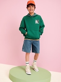 View large product image 3 of 5. Old Navy x Disney© Mickey Mouse Oversized Pullover Hoodie for Boys