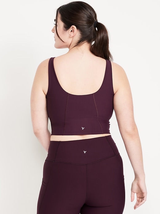 Image number 6 showing, Light Support PowerSoft Longline Sports Bra