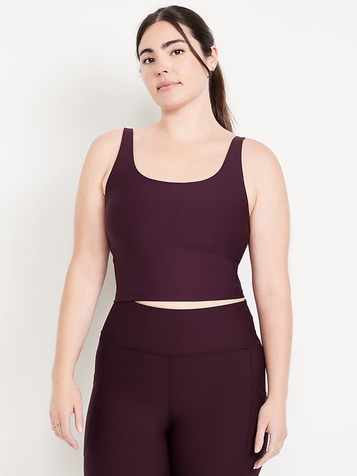 Image number 5 showing, Light Support PowerSoft Longline Sports Bra