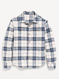 Image number 2 showing, Long-Sleeve Pocket Plaid Flannel Shirt for Boys