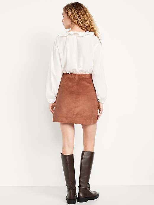 Image number 2 showing, Mini Corduroy Skirt