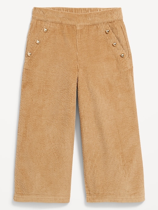 Image number 3 showing, Pull-On Wide-Leg Corduroy Pants for Toddler Girls