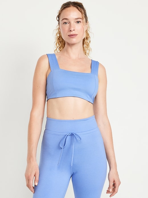 Image number 1 showing, Light Support CloudComfy Bandeau Sports Bra