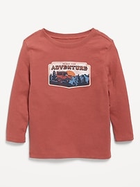 L'image numéro 1 présente T-shirt à manches longues à imprimé unisexe pour tout-petit