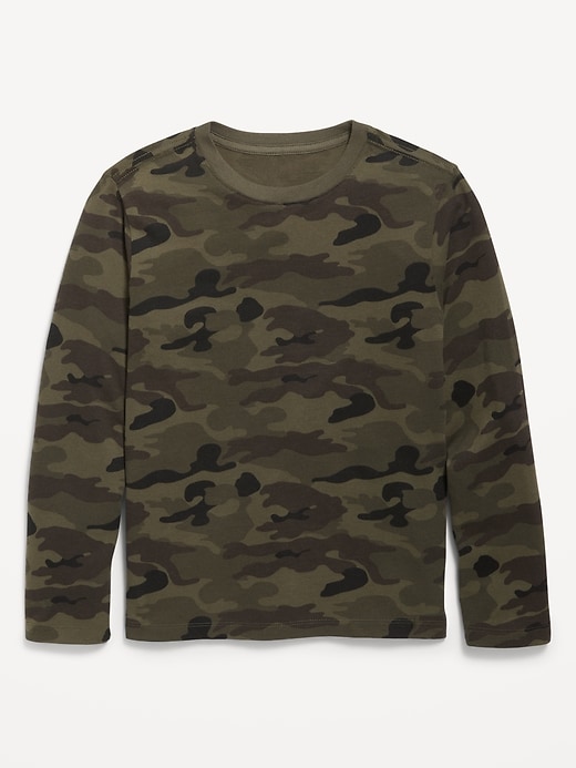 Image number 1 showing, Softest Printed Long-Sleeve T-Shirt for Boys