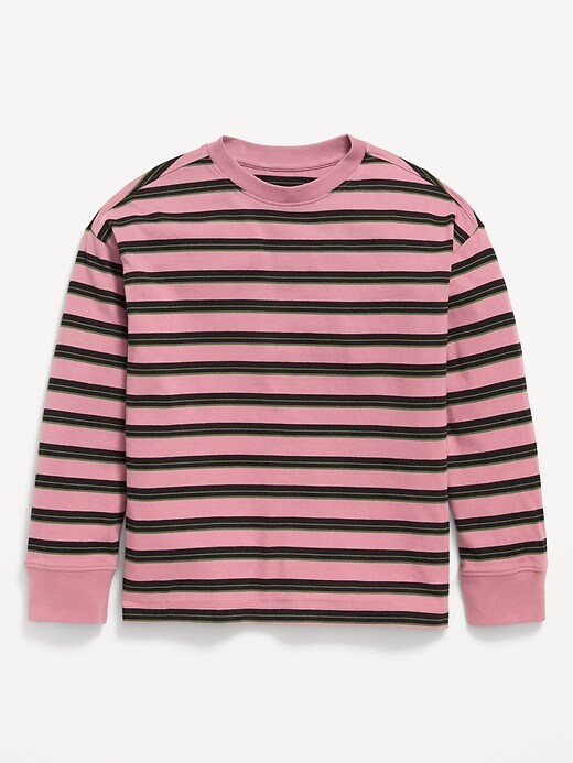 Image number 2 showing, Printed Oversized Long-Sleeve T-Shirt for Boys