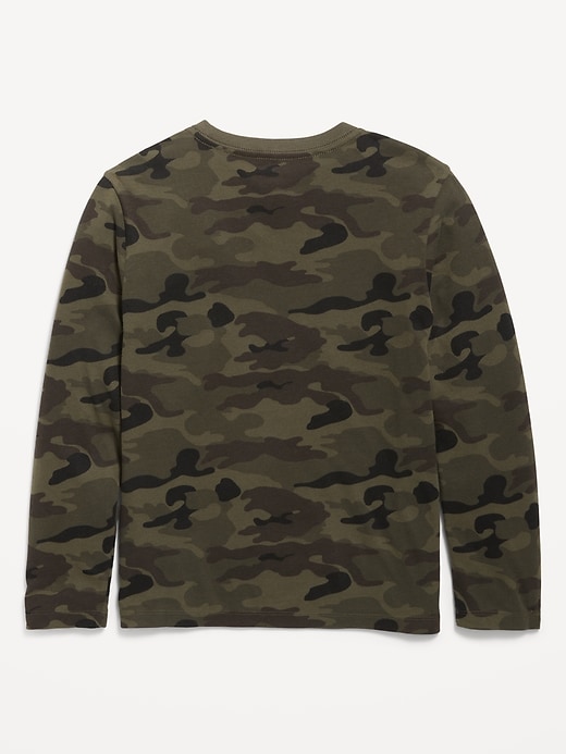 Image number 2 showing, Softest Printed Long-Sleeve T-Shirt for Boys
