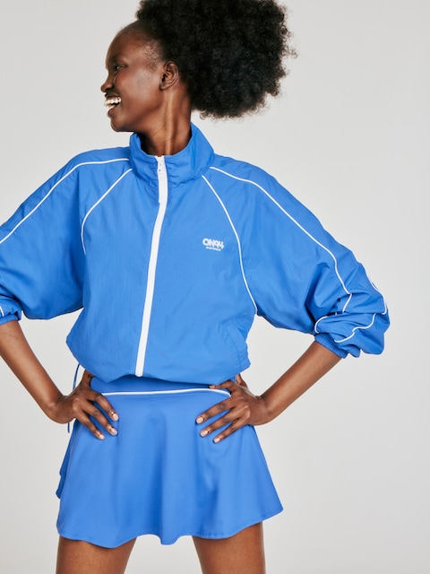 Veste à glissière en nylon