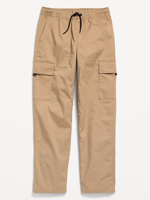 View large product image 1 of 4. Loose Pull-On Cargo Tech Taper Pants for Boys