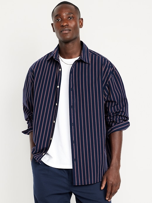 Image number 1 showing, Oversized Poplin Shirt