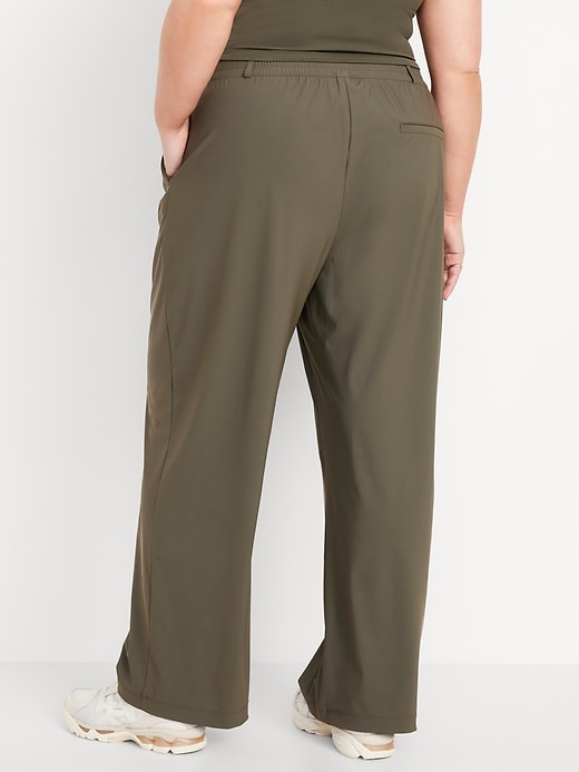 Image number 7 showing, High-Waisted SleekTech Trouser Pants