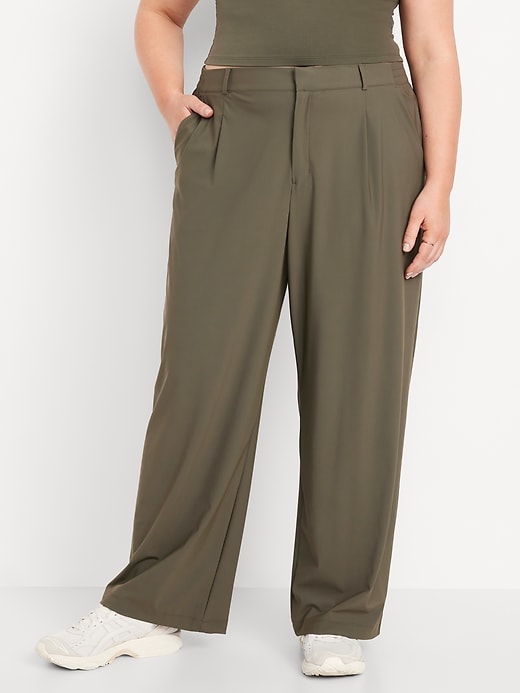 Image number 6 showing, High-Waisted SleekTech Trouser Pants