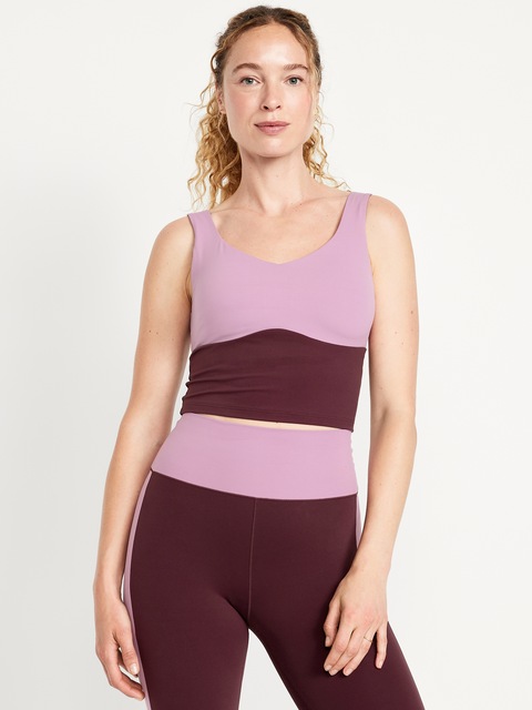 StudioSmooth Seamed Longline Top - Pink