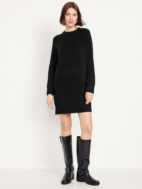 Robe-chandail courte SoSoft - Noir De Jais