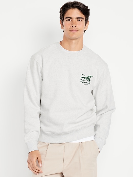 Image number 1 showing, Oversized Essential Graphic Sweatshirt