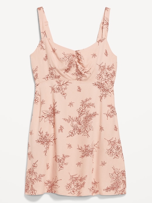 Image number 8 showing, Fit & Flare Crepe Mini Dress
