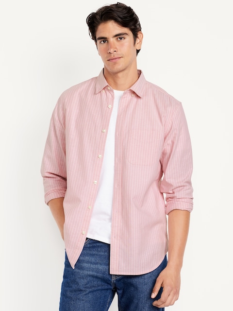 Classic Fit Everyday Oxford Shirt - Pink