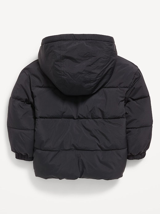 Image number 2 showing, Water-Resistant Puffer Jacket for Toddler Boys