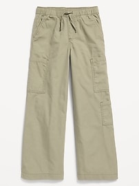 Image number 4 showing, Pull-On Super Baggy Cargo Pants for Girls