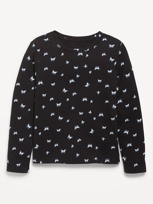 L'image numéro 1 présente T-shirt ultra-doux à manches longues à imprimé pour Fille