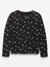L'image numéro 1 présente T-shirt ultra-doux à manches longues à imprimé pour Fille