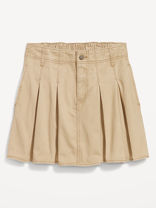 Image number 4 showing, High-Waisted Pleated Mini Skirt