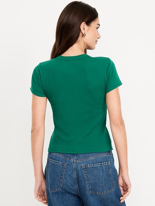 Image number 2 showing, Snug Crop T-Shirt