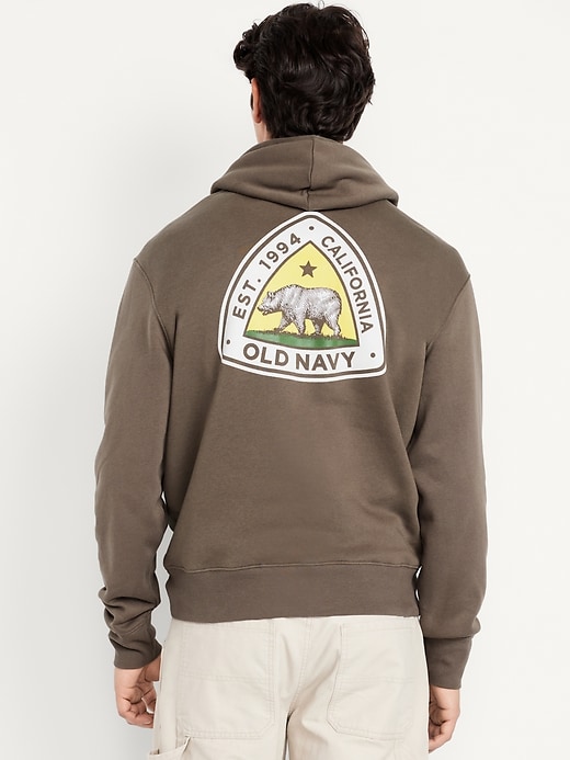 Image number 2 showing, Oversized Logo Pullover Hoodie for Men