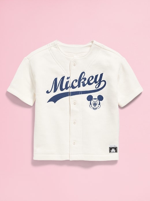 Image number 3 showing, Old Navy x Disney© Oversized Mickey Mouse Baseball Shirt for Toddler Boys