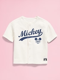 View large product image 3 of 5. Old Navy x Disney© Oversized Mickey Mouse Baseball Shirt for Toddler Boys